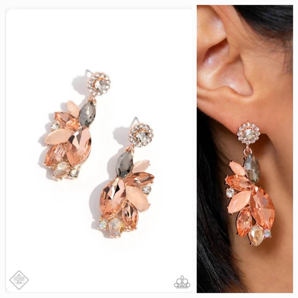 SOFT SASHAY ROSE GOLD EARRINGS